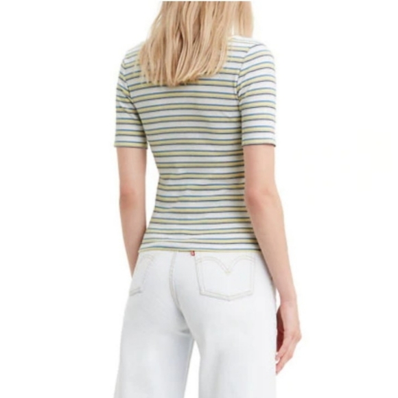 Levi's Multi Colored Striped Tee - Picture 3 of 7
